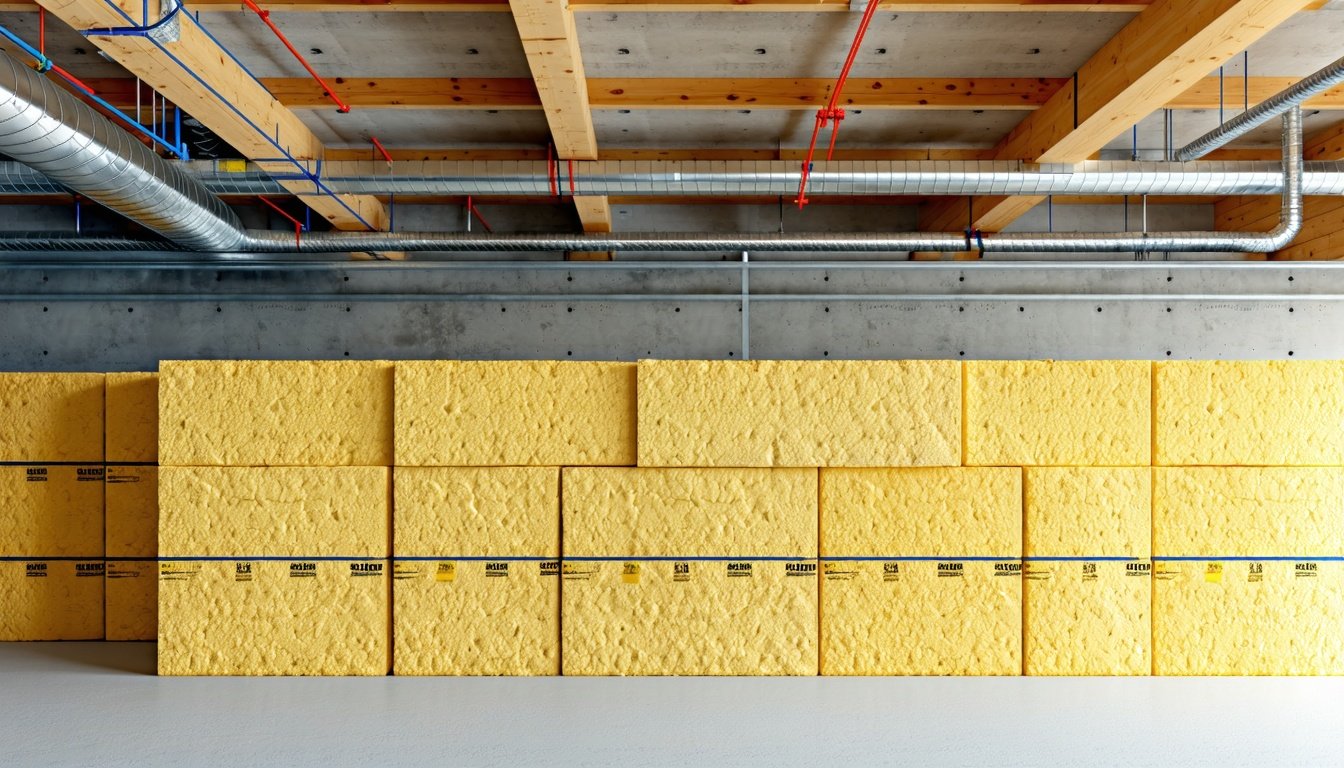 Brandsikre byggematerialer på dansk byggeplads, som en certificeret brandrådgiver vurderer: stenuld, brandgips og coatet stål